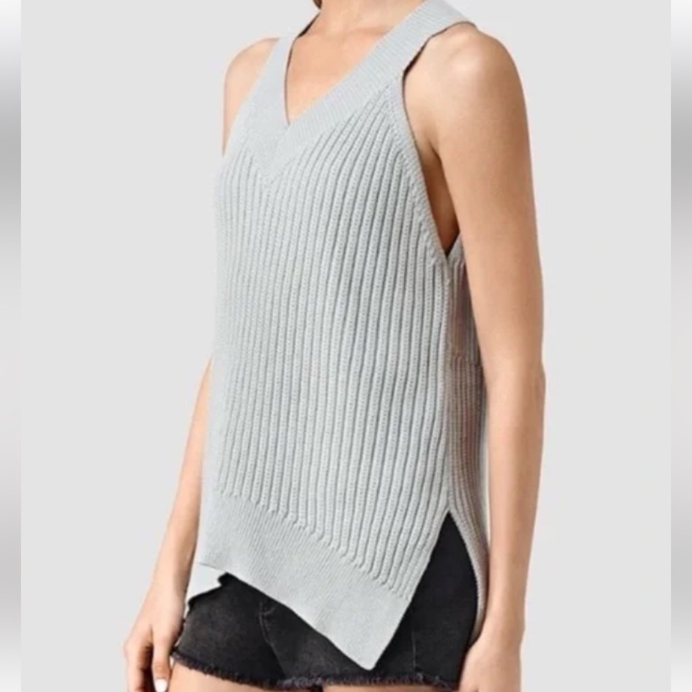4x HP 🎉 All Saints Knit Manson Vest EUC